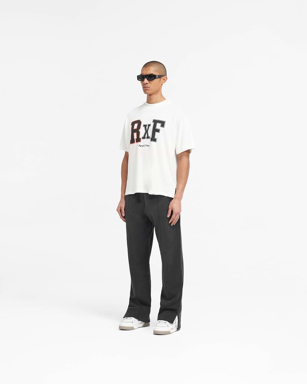 Represent X Feature Champions T-Shirt - Flat White